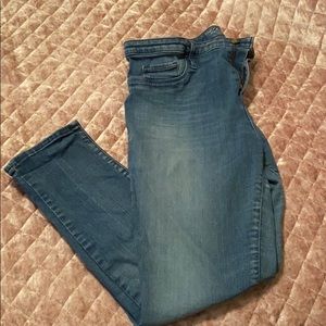 Mossimo high rise leggings crop jeans